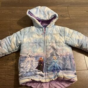 Disney Frozen mid season/ winter jacket